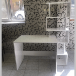 kitaplıklı çalışma masası